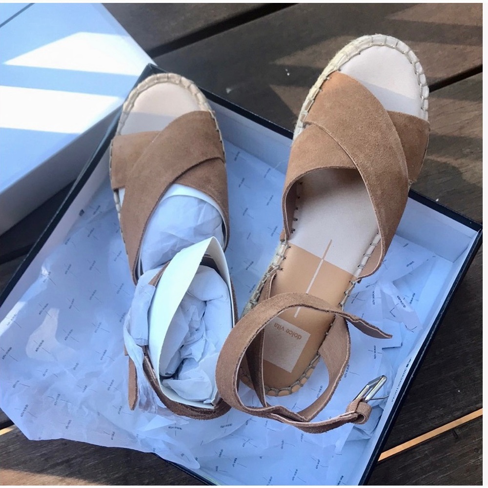 Dolce Vita brown suede sandals ~ New with box!!!